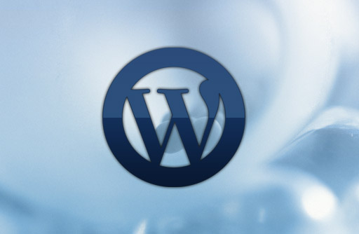 WordPress logo in a different style