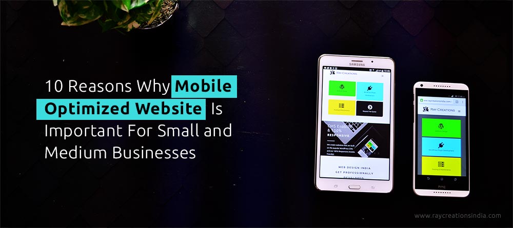 mobile optimized website