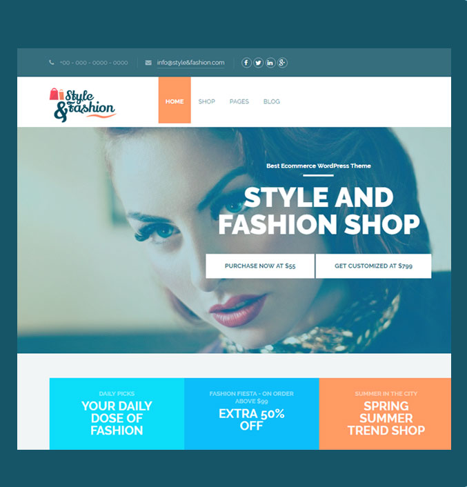 ecommerce website design