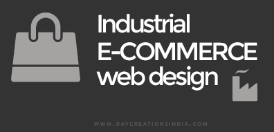 Industrial ecommerce web design