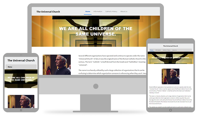 Church Responsive Website Design