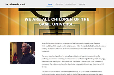 universal church website