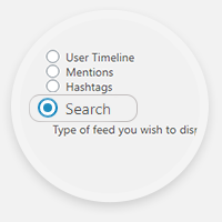 Search timeline setting