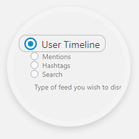 User timeline setting