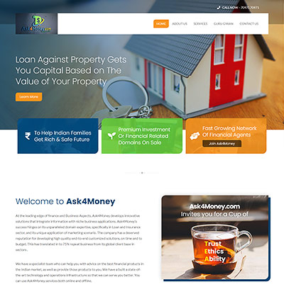 Ask4Money website screenshot