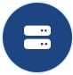 Two server icons stacked on top of each other