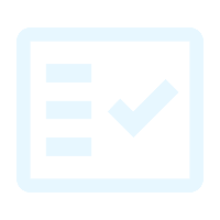 Fact check icon whitish